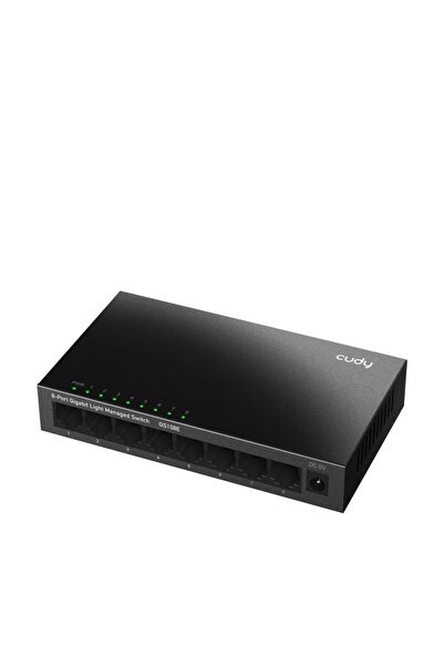 cudy Switch cu 8 porturi, Cudy, Metal, GS108E, 8xGigabit LAN, 10/100/1000 Mbp...