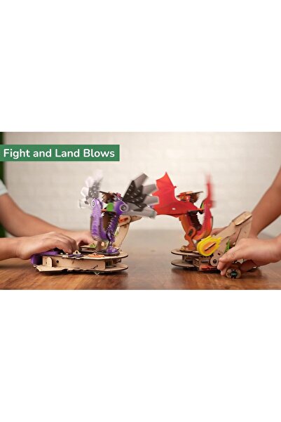 Smartivity DIY Robotic Dragons STEM Fighting/Battle Game Toy (Ages 6-14)