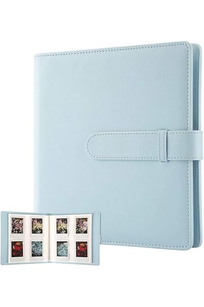 007 ألبوم صور ٢٥٦ جيبًا - متوافق مع كاميرات فوجي فيلم إنستاكس ميني، بولارويد،...