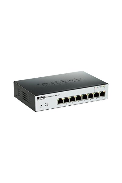D-Link Switch DGS-1210-08P, 6 x 10/100/1000, 2 Combo