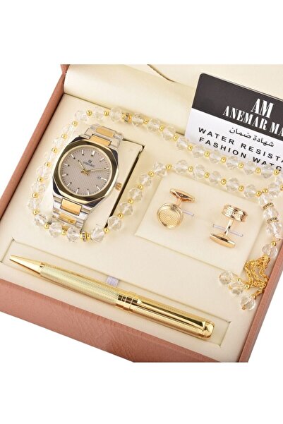 anemarman ANEMAR MAN Luxurious watch set - with bracelet, pen and cupcake for men
