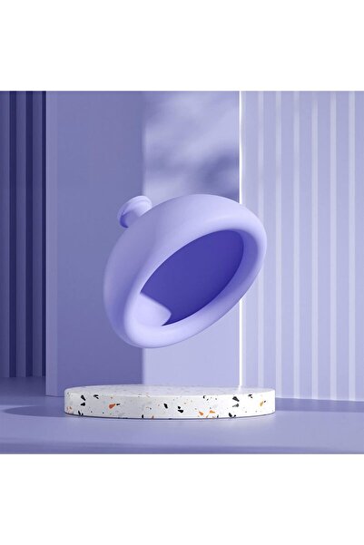 Flippy Therapeutic Sputum Cup for Chest Therapy, Silicone, Purple, 10 x 6.5 cm