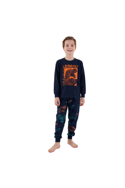 ROLY POLY RolyPoly RP3671-2 Erkek Çocuk Kışlık İkili Pijama Takım