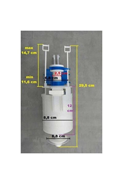 Cersanit Kit mecanism de spălare reglabil Link K99-0072