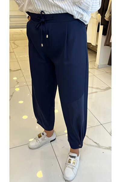 Vosse Yusuf Özdemir Lacivert Paça Detaylı Pantolon