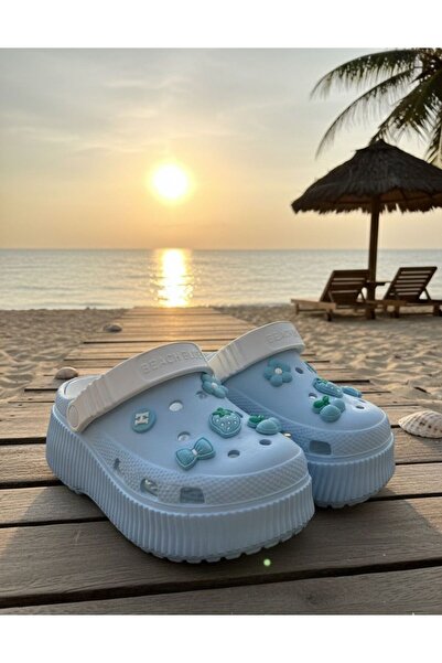 Slipcat Unisex High Soled Sea Sabo Doctor Nurse Hospital Comfort Sandals Unisex