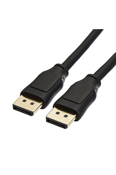 Coverzone Dp to Dp 3 Meter a Grade Cable Displayport to Displayport Monitor Cable Black Color