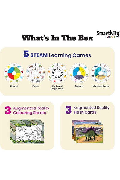 Smartivity Junior World Around Me Educational DIY Toy, Blue