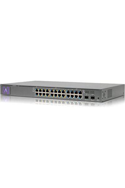Alta Labs Switch 16 porturi PoE 2x SFP 24 x 10/100/1000 Mbps - S24-POE