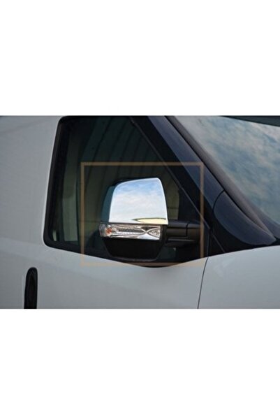 ServetDizaynOto Fiat Doblo Uyumlu 2010-2021 Krom Ayna Kapağı 2 Parça Paslanma...