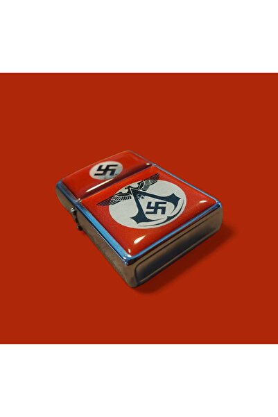 kho military design NZ.Amblemli Benzinli Çakmak Modeli (Çalışır Durumda)