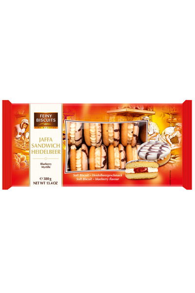 GUNZ Feiny Biscuits Jaffa Sandwich with Cream and Currants 380g