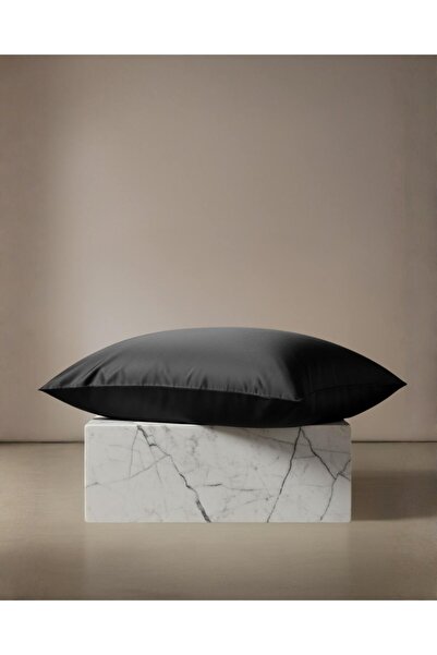 Cozy Home Halo Satin Pillowcase Black 50X70