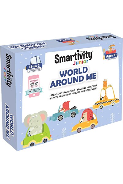 Smartivity Junior World Around Me Educational DIY Toy, Blue