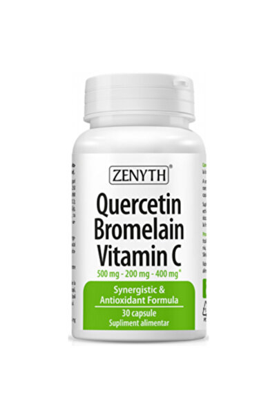 Zenyth Pharmaceuticals Supliment alimentar Quercetin Bromelain Vitamina C Zen...