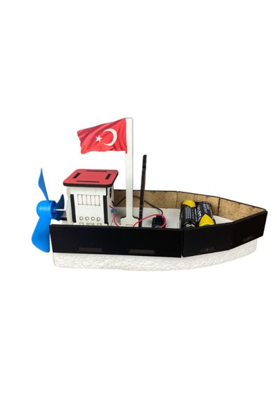Lapin Deney Atölyesi Bandırma Vapuru – DIY Stem Science and Experiment Kit