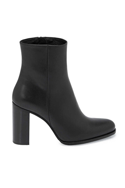Tergan Siyah Hakiki Deri Kadın Klasik Bot - K24K1BT67613-A23