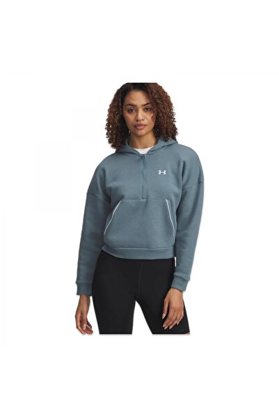 Under Armour 6003707 Hanorac Rival Flc Piped Hz, albastru, pentru femei tricou