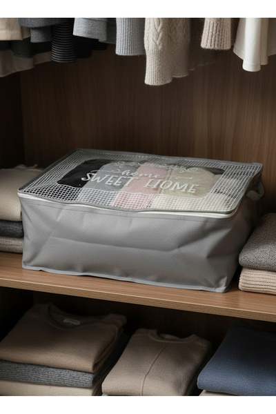 SER&YAT Baza Altı 4’lü Set Hurç | Katlanabilir, Nefes Alabilen, Fermuarlı Saklama Hurcu