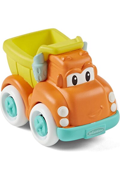 Infantino لعبة شاحنة قلابة للأطفال - متعددة الألوان