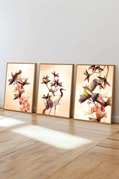 Dekorsiahome Σετ τραπεζιού κουζίνας σαλονιού 3 τεμαχίων με ξύλινο σκελετό SET...