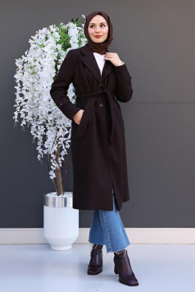 GİYZAMİLA Anna Kaşe Kaban Acı Kahve