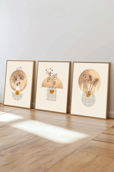 Dekorsiahome Set de masă pentru sufragerie, sufragerie, bucătărie, 3 piese, c...