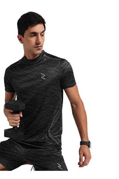 Zaecy تي شيرت رجالي بأكمام قصيرة ورقبة دائرية