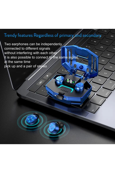 VALA Wireless in-ear headphones DX-03, for gaming and sports, touch control, noise cancellation