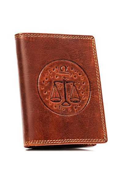 Other Portofel mare din piele pentru bărbați cu semn zodiacal în relief - Pet...