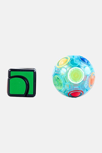 Rubiks 2Pcs Super Spin Set, Multicolor