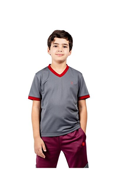 Zaecy Boy's V-neck Short Sleeve T-Shirt