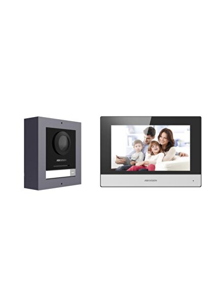 Hikvision Kit videointerfon, HIKVISION, DS-KIS602, Gri