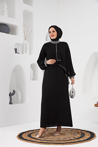 Hülya Keser Kader Elbise - Siyah