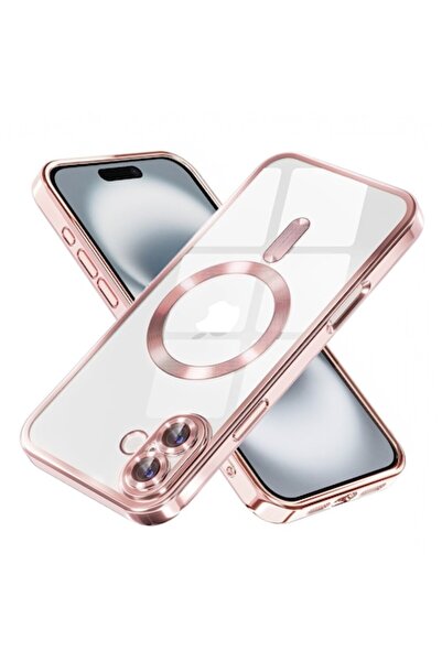 Techsuit Carcasă pentru iPhone 16 Plus (Elite Content W1930) - Roz, Poliuretan