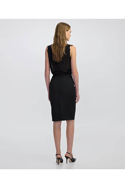 İpekyol Pencil Black Women's Skirt Iw6250004061