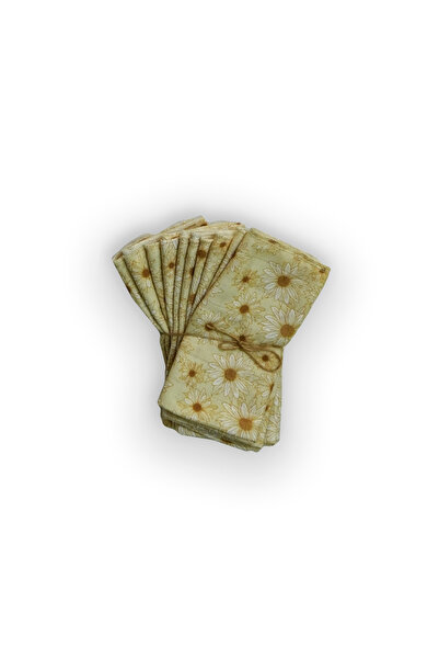 Mimiko 10 Pack Patterned Muslin Baby Mouth Wipes |   Sweat Cloth |   100% Org...