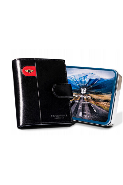 Other Large men's wallet with snap closure - Peterson