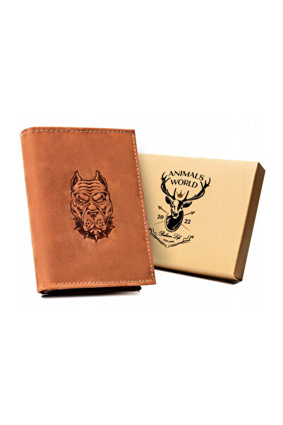 Other Large, vertical men's wallet made of genuine leather - Always Wild
