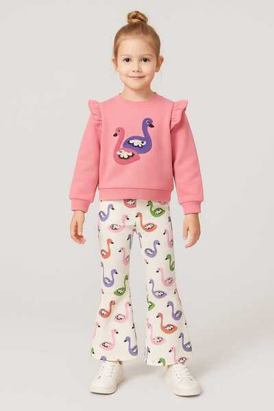 gigigiyim طقم كوكو مطبوع للفتيات