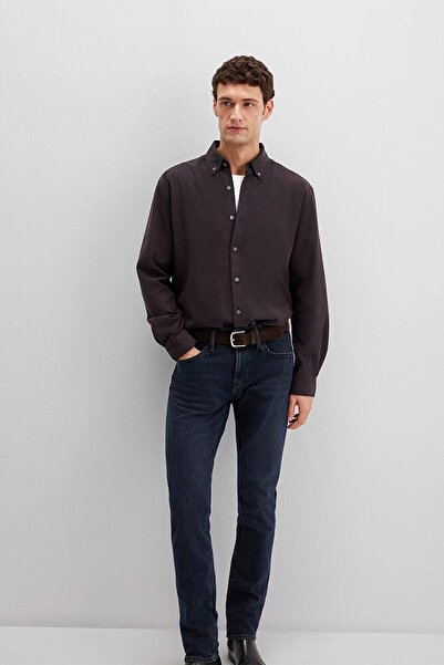 Mavi Erkek Kahverengi Gömlek 0211751-91404