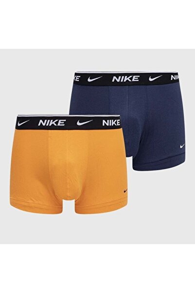 Nike Dri Fit Ultra Stretch 2 Pack Micro 2-пакет короткі боксери помаранчеві сині