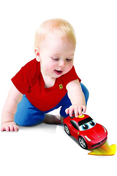 Bauer Spielwaren BB Junior Ferrari Touch-and-Go LaFerrari Toy Car, Red
