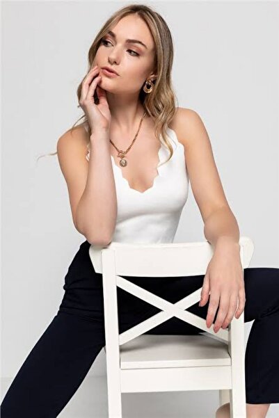 THIFF GYMWEAR Women's Sleeveless Thick Strap Thin Summer Stair Collar Knitwear Tank Top