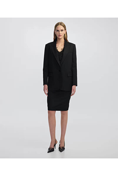 İpekyol Pencil Black Women's Skirt Iw6250004061