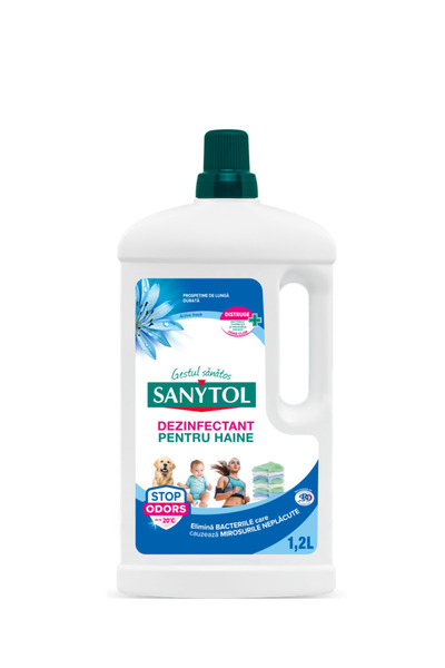 Sanytol Dezinfectant pentru Haine, Active Fresh, 1.2L