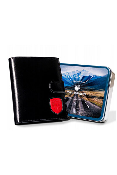 Other Large men's wallet with snap closure - Peterson