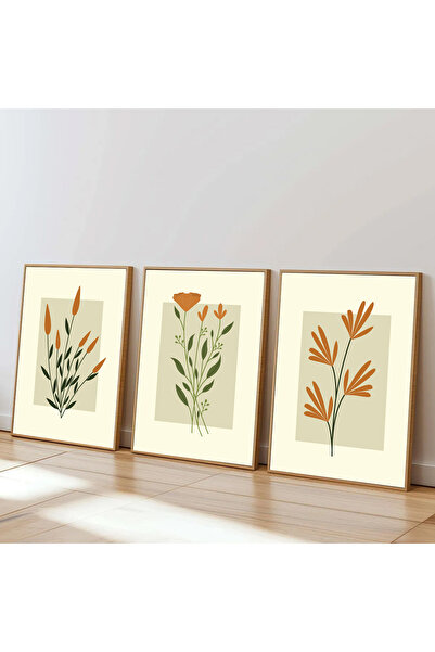 Dekorsiahome 3-компонентен комплект за всекидневна, трапезария и кухня с дърв...