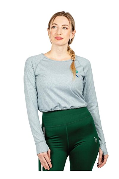 Zaecy Women's Full Sleeve Crop Top