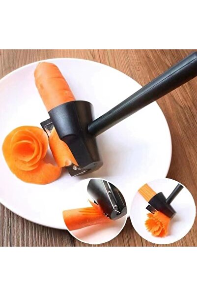 Flippy Spiral Cutter, Flippy, Spiral Knife, 16x5.5 cm, Black